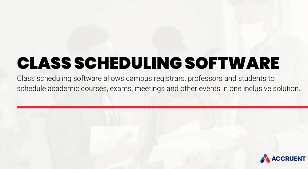 Class Scheduling Software