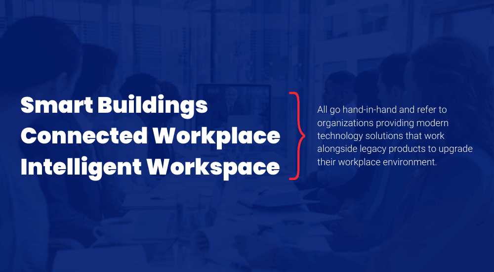 Smart Buildings vs Connected Workplace vs Intelligent Workplace