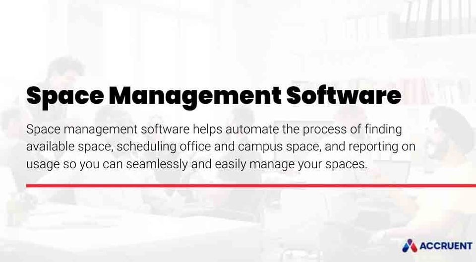 definition of space management systems and space management program