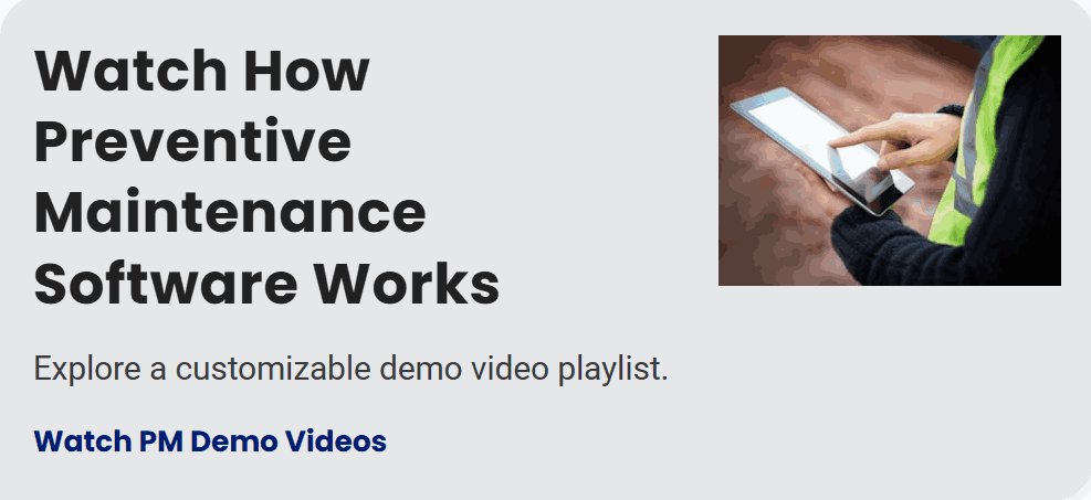 Watch How Preventive Maintenance Software Works