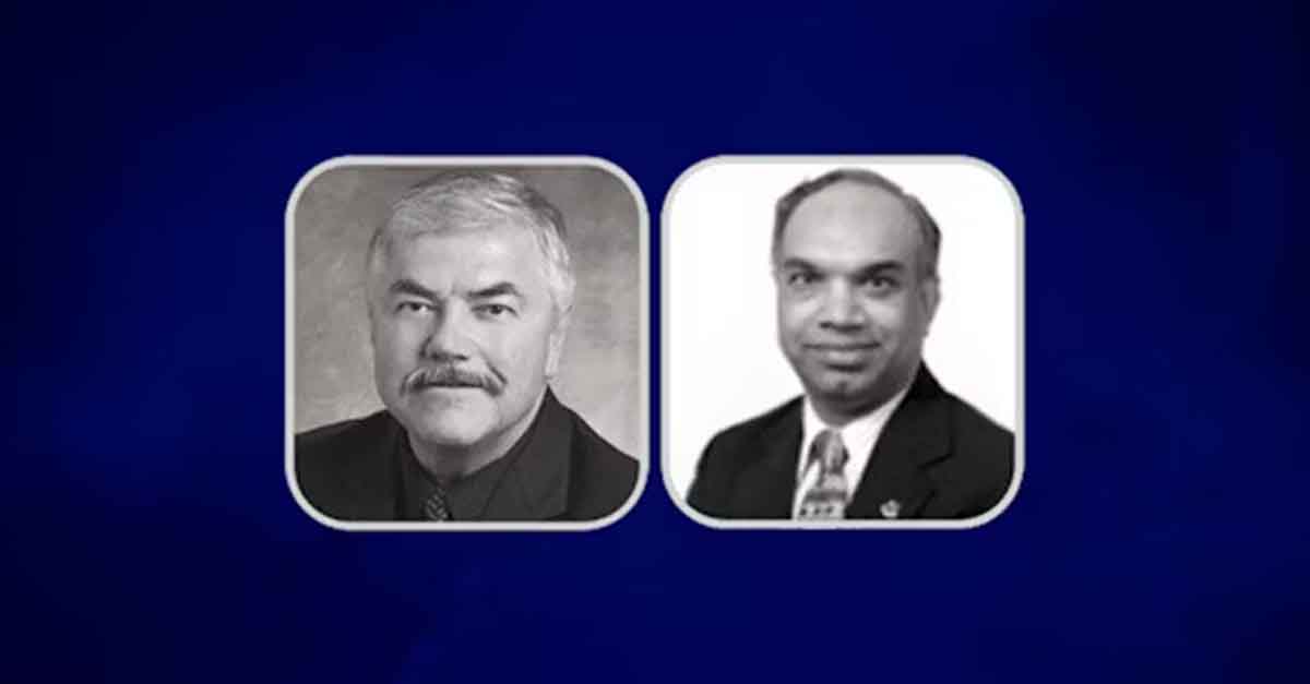 Portrait of University of Tennessee’s Klaus Blache and Reliability Sherpa Ramesh Gulati