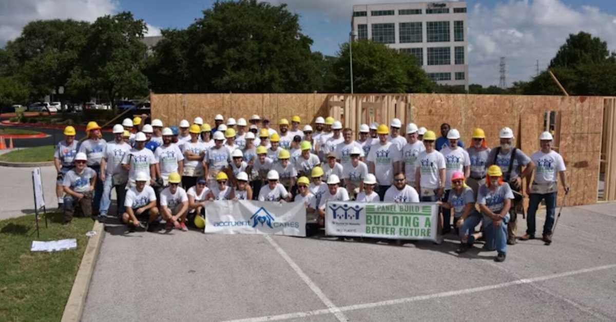 Accruent Completes Panel Build with Habitat for Humanity