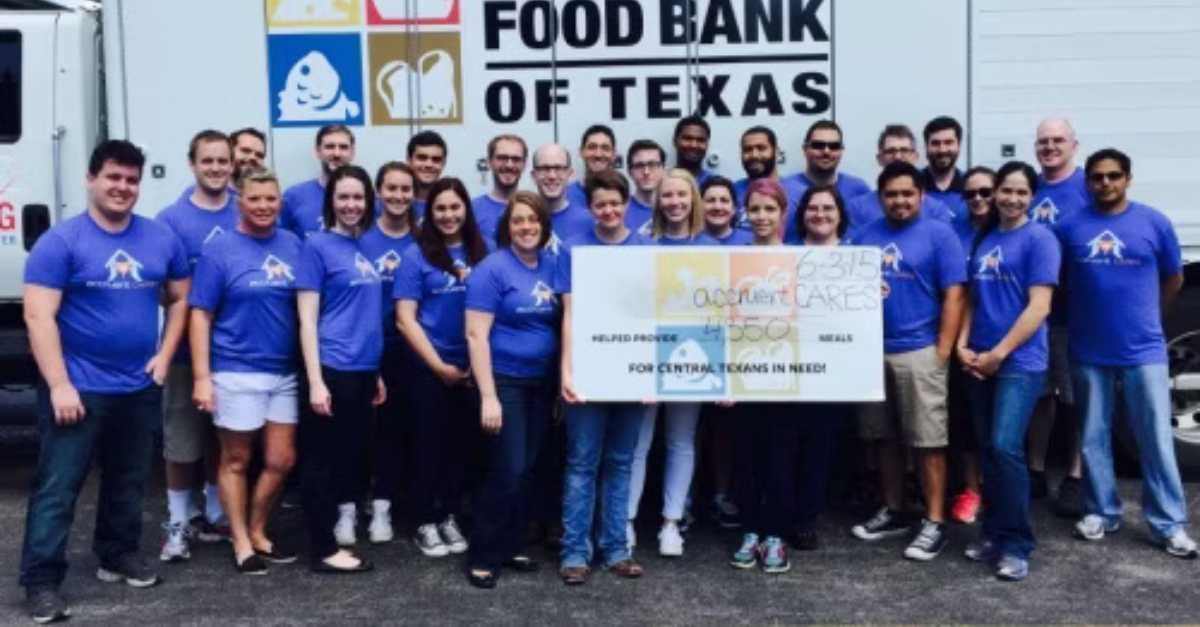 AccruentCARES Kicks Off With a Week of Employee Volunteering