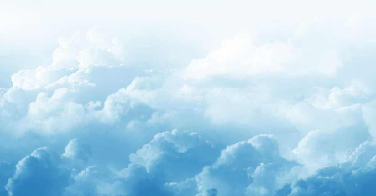 Illustration of cloudy sky