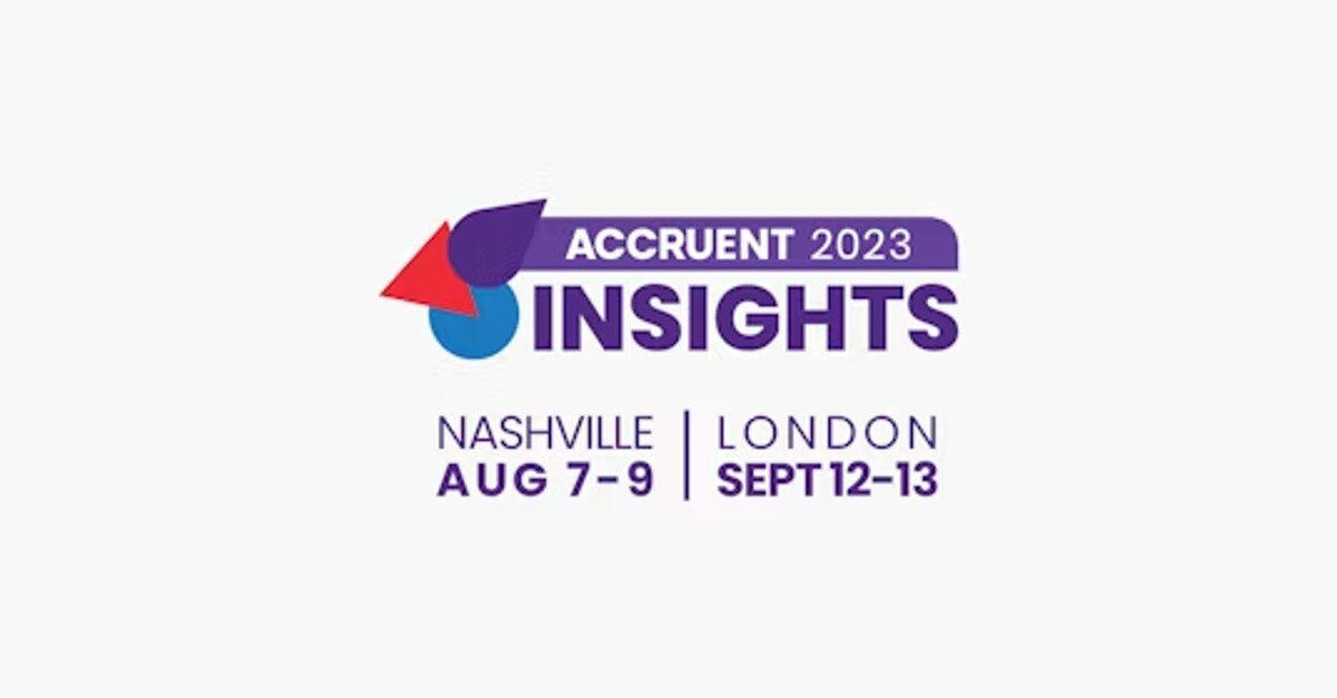 Accruent Announces Annual Accruent Insights User Conferences in Nashville, USA, and London, England